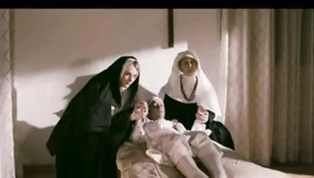 Innocent Hot Nuns Cant Resist Their Lesbian Temptation