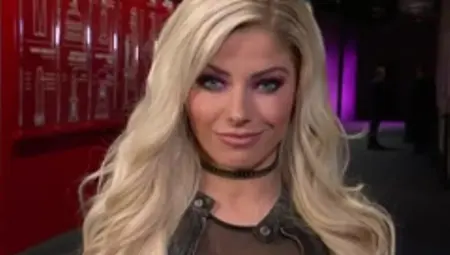 Blonde Female Wrestler Alexa Bliss Is Dangerous And Sexy As Hell