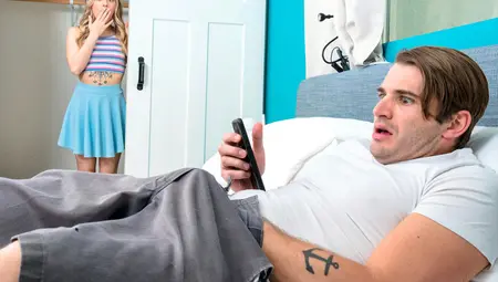 Sexy Teen Step Sister Anna Claire Clouds Did April Fools Pranks On Stepbrother