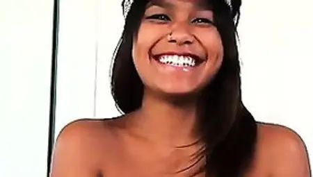 Ebony And Facial Cumshot OnlyTeenBJ Ebony Teen With Cum In Her Eyes!, Brunette Video