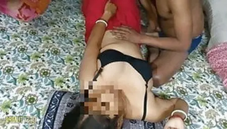 Desi Tumpa Bhabhi Gets Very Hot When Her Stepbrother Touches Her Pussy, Then She Takes His Cock In Her Tight Pussy