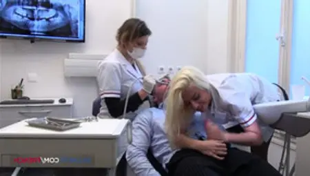 Blond Dentist Fucks Her Patient
