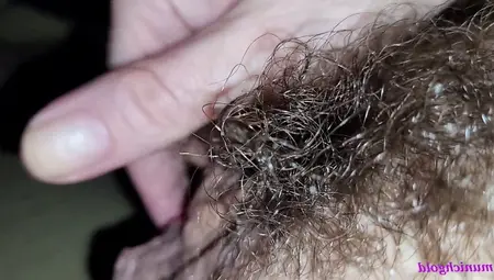 A Very Private Fuck! Munichgold Is Licked, Fucked In Her Hairy Horny Pussy! Please Cum On My Hot Ass!