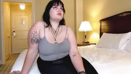 19 Year Old Y/o Thick AF Squirter Tries Out For Porn