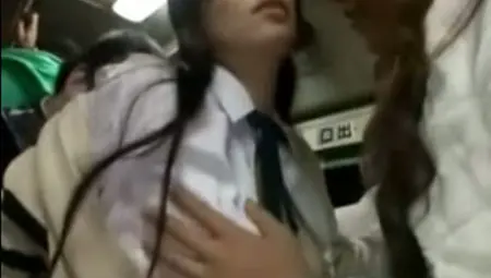 Schoolgirl Seduced On Bus