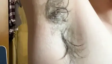 Hairy Pussy, Big Clit, Close-up, Super Bush