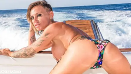 Hot Sex On The Boat With A Glamorous Busty Girl Gina Snake