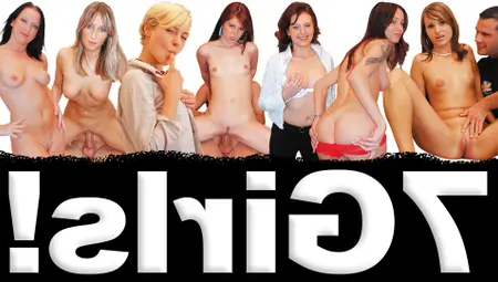 Casting With 7 Incredible Sexy Girls