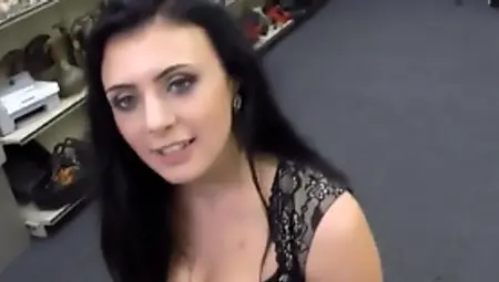 Pawnshop Stunner Facialized After Cocksucking