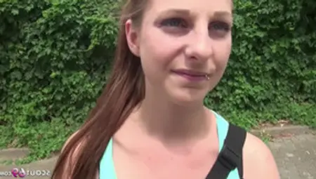 German Scout - Pia (18) From Berlin Seduce To Anal Amazing Hard Sex Penetration At Public Casting