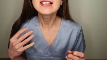 NURSE CHECKS YOUR BALLS AND JERKS YOU OFF ????????
