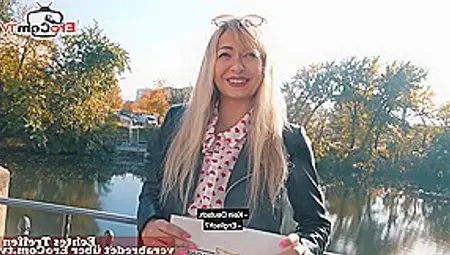 German Blonde Street Prostitute Real Public Pick Up EroCom Date Pov In Berlin