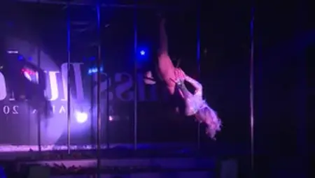 Nude Pole Dancing Stage Show - Champagne - Miss Nude Australia 2016