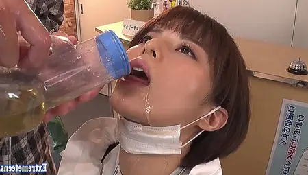 Tsukino Runa Gets Time Stopped Drinks Her Own Squirt And Piss Bound And Fucked Extreme Action