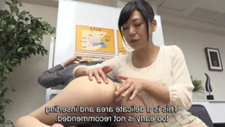 Subtitled Bizarre Japanese Anal Sex Preparation Seminar HD