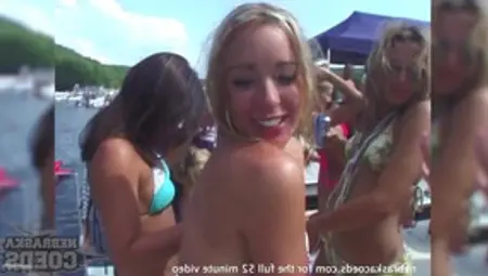 Wet Tshirt Contest At Boat Party In Missouri