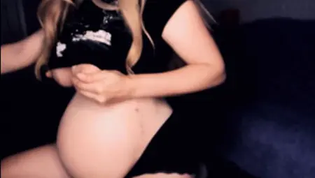 Pregnant Tits Is As Big As Your Thumb