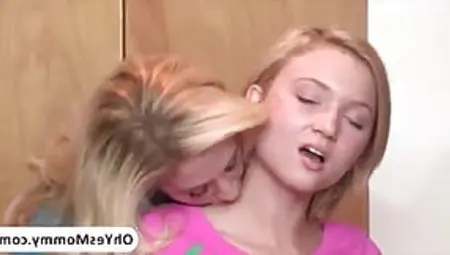 Damn Sexy Teen Dakota Skye Totally Seduced By Stepmom Cherie Deville Into A Threesome