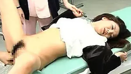 Luscious Japanese Lady Has Her Doctor Toying And Pounding H