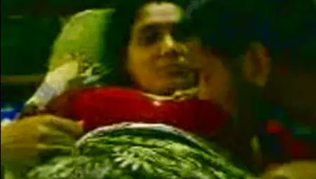 Mature Indian Aunty Obediently Sucks Dick Of Her Young Lover