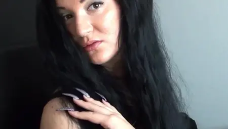 Humiliated By Long Nails Dark Haired Milf