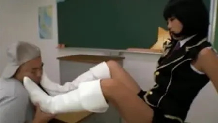 Japanese Femdom Boots Fetish Idol Domination