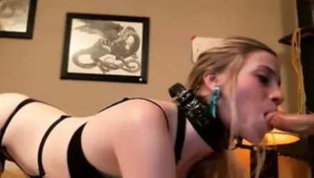 Hot Submissive Slave On Webcam