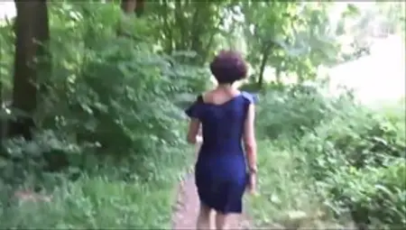 Voyeurist Spying On Couple Sex In The Forest