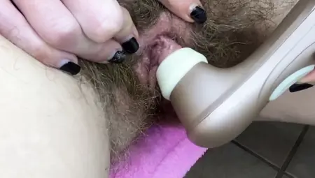 Cute 18 Year Old Girl With Her Vibrator