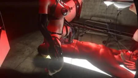 Citor3 3D SFM BDSM VR Game Huge Tits Latex Mistress Breast Feeding Vacuum Pump Edging Cumshot