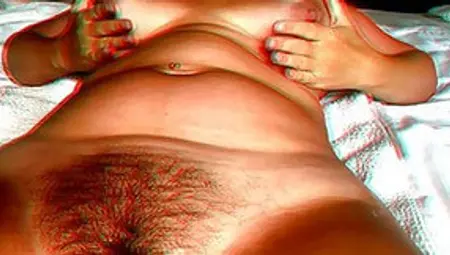 3D VR Close Up Hairy Pussy Orgasm, Solo Girl Masturbating