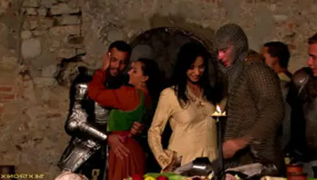 Medieval Orgy Session With Insatiable Women Who Love To Shag