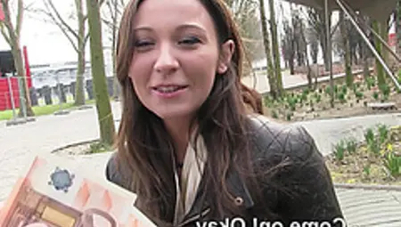 Belgian HBelgian Horny Slut Julie Takes A Few Euros To Strip Her Down