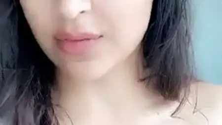Indian Beautiful Babe Showing Big Boobs