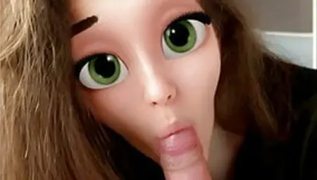 Cute Snapchat Barbie Sucked All The Cum Out Of Me! Pov