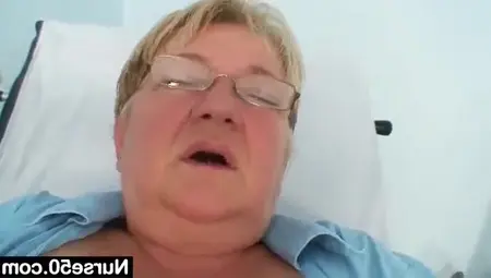 Natural Big Tits Bizarre Masturbation In Hospital