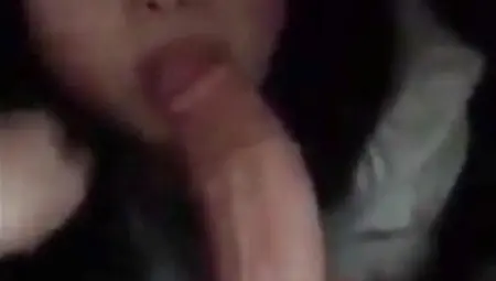 Korean Girl And A Blowjob Under The Table