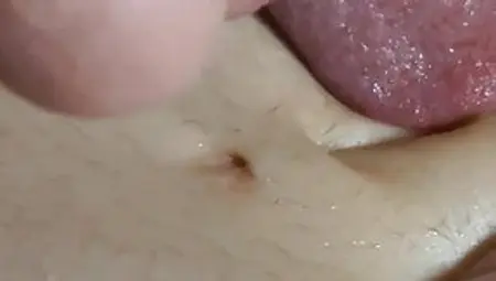 Beautiful Deep And Closeup Navel Lick And Tongued
