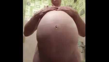 Jerking With A Big Belly