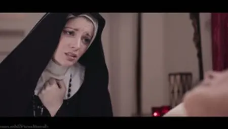 Sinful Nun Mona Wales Is Ready To Eat Wet Pussy Properly At Night