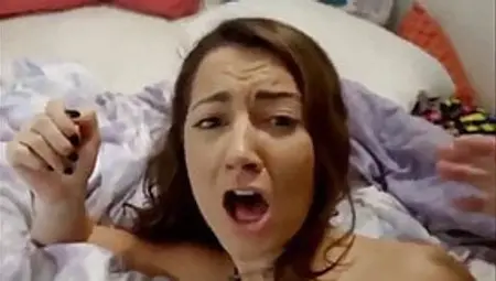 Crazy College Bitch Gets Hard Used By Her Roommate