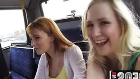 Breasty British Honeys Play Truth Or Dare End Up In Public Trio - Mofos