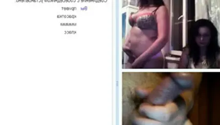Video Chat Unexpected Women Response To My Dickflash