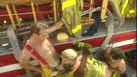 Firefighter Group Sex