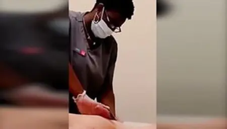 Customer Lose Control Of Himself During A Brazilian Wax