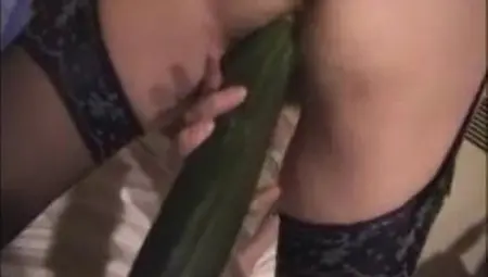 French Woman And The Cucumber