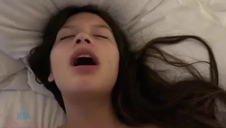 Hot Pregnant Footjob And Creampie