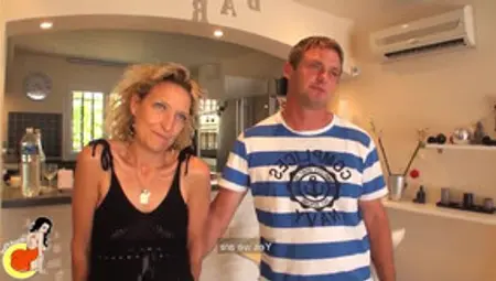 40yo Milf Sylvie And Tonio, An Amateur Couple, Wanted To Shoot For The First Time