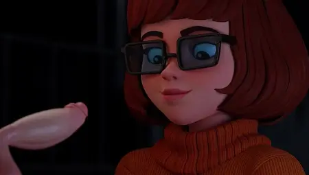 Velma Offer A Oral Sex Into The Dark