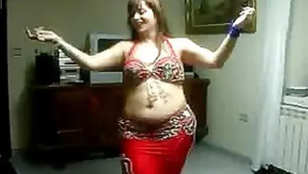 BBW Arab MILF Belly Dancing In A Homemade Video